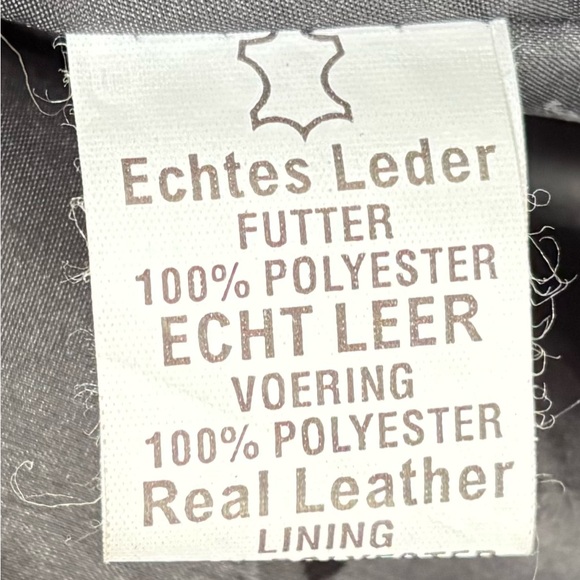 Leather King Black Studded Jacket XL w/ Thinsulate Liner - Picture 11 of 12